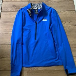 Victoria secret half zip jacket